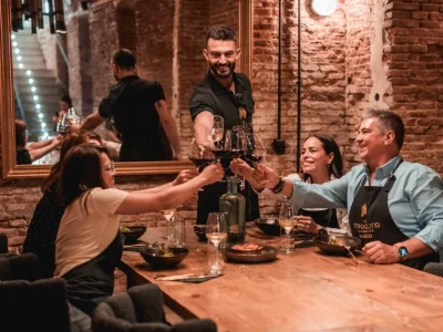 Cena navidad madrid bodega